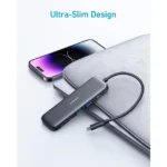 Anker A8355H11 332 USB-C Hub (5-in-1) – Ultimate Reliable Multi-Port Connectivity (Black) - Image 3