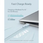 Anker A8552H31 USB-C to USB-C Cable – Ultimate Durable Fast Charging (Blue - Image 3