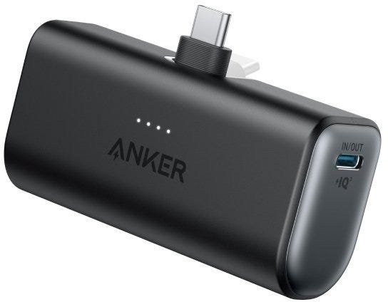 Anker A1653H11 Nano Power Bank 22.5W Built-In USB-C Connector Black