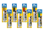 ALTECO, Paint Marker, 12-Pack, White / Black / Blue / Red / Yellow - Image 2