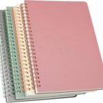 narrow ruled spiral pad a6