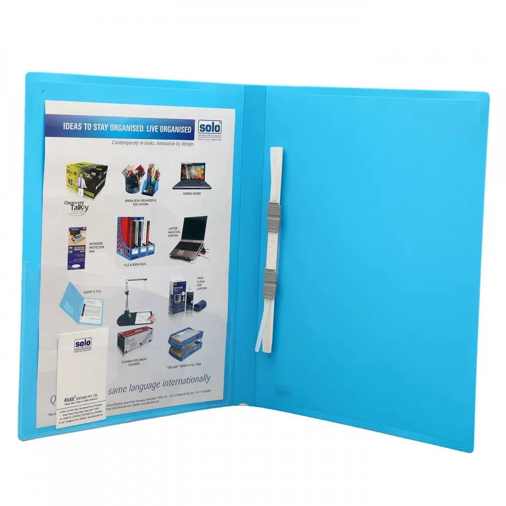 delux-clip-file Deluxe, Clip File, Project File, A4 Size, Mixed Color - Image 1