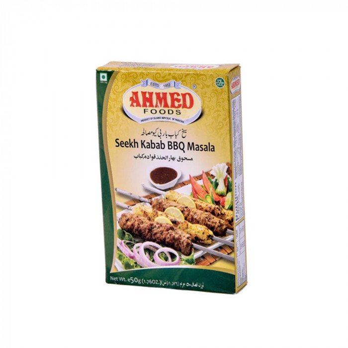 0f3a5f97ddfe2c9e41d6719ed62aba26.jpeg AHMED SEEKH KABAB MASALA 50G - Image 1