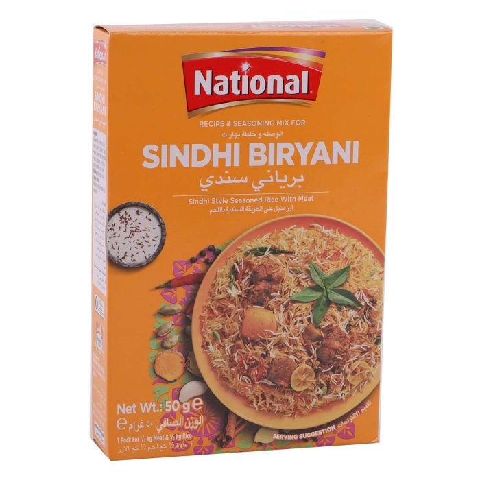 620514000596_1.jpg NATIONAL SINDHI BIRYANI 50G - Image 1