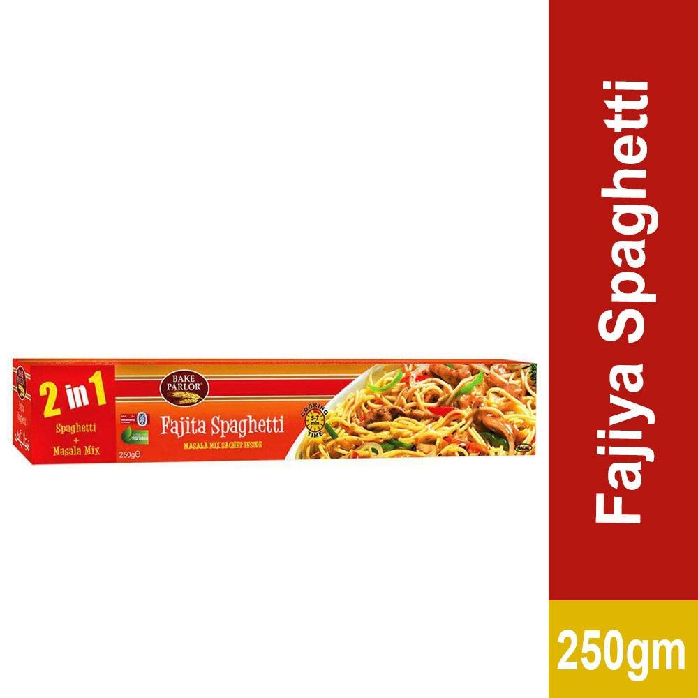 BakeParlorFajitaSpaghetti250g.jpg BAKE PARLOR FAJITA SPAGHETTI 250G - Image 1