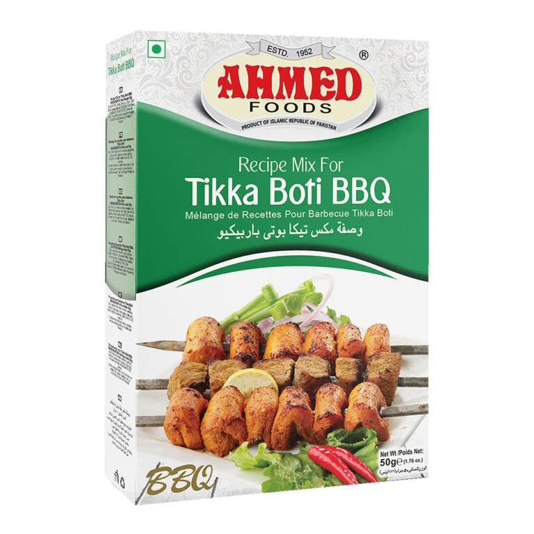 AHMED TIKKA BOTI BBQ MASALA 50G AHMED TIKKA BOTI BBQ MASALA 50G - Image 1
