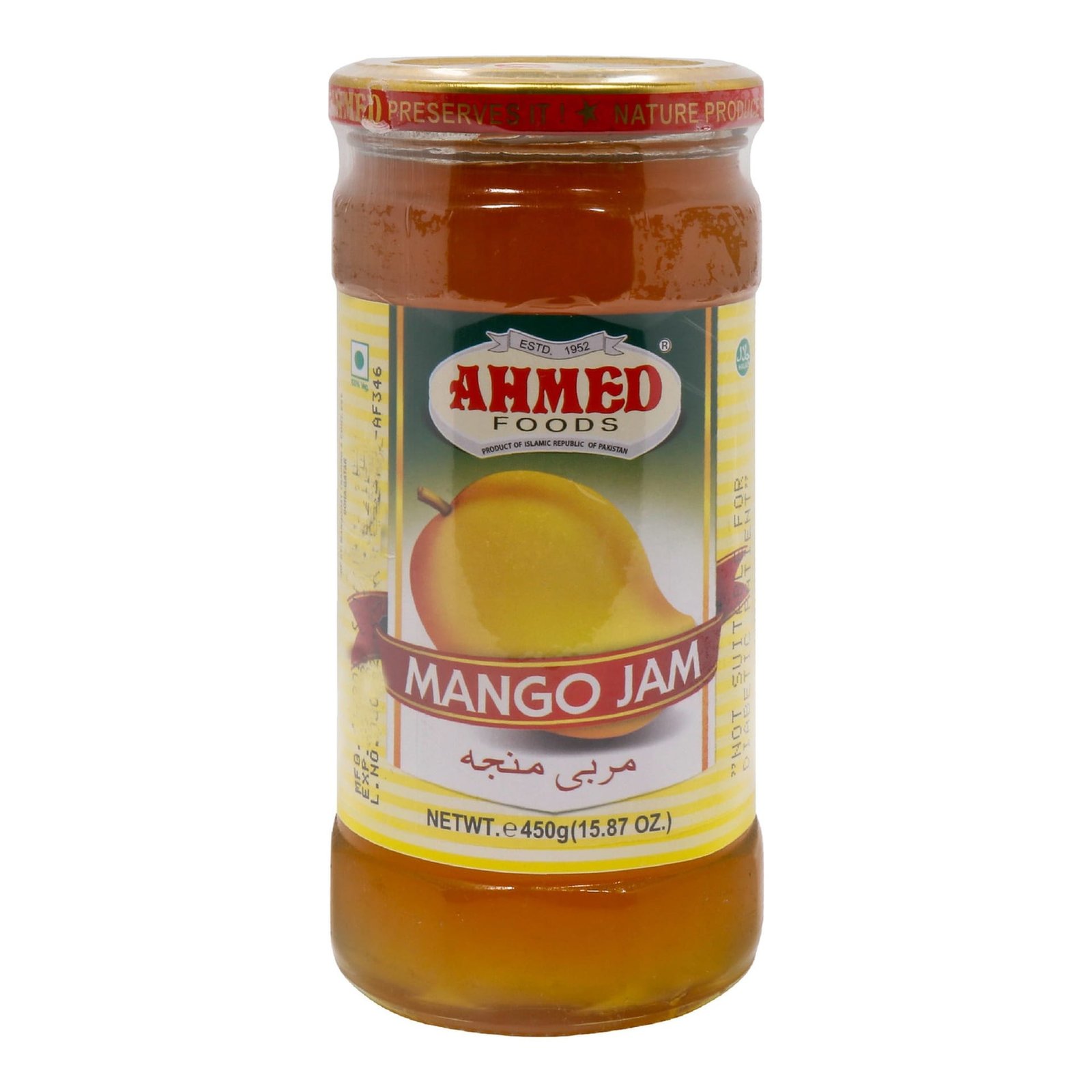 b34b7cbe-80ff-4ccc-ba37-403cf8f163b7_size1920_cropCenter.jpg AHMED MANGO JAM 450G - Image 1