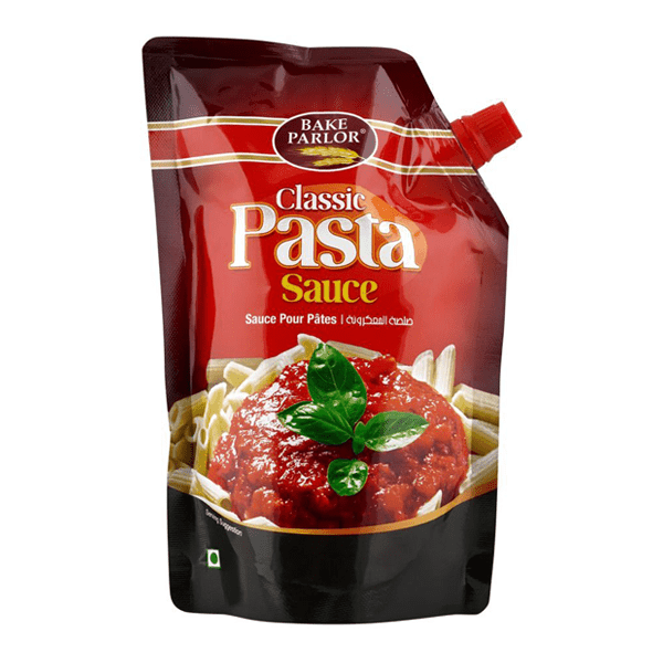 bake-parlor-classic-pasta-sauce-400g-pouch-nazar-jan-s-supermarket.png BAKE PARLOR PASTA SAUCE POUCH 400GM - Image 1