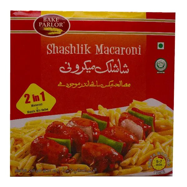 shashlikmacaroni.jpg BAKE PARLOR SHASHLIK MACARONI 250G - Image 1