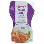 YOUNG'S MAYO GARLIC SAUCE 500ML